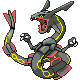 #384 Rayquaza sprite Oro HeartGold / Plata SoulSilver Shiny