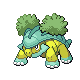 #388 Grotle sprite Oro HeartGold / Plata SoulSilver Shiny