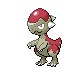 #408 Cranidos sprite Oro HeartGold / Plata SoulSilver Shiny