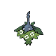 #413 Wormadam sprite Oro HeartGold / Plata SoulSilver Shiny