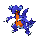 #444 Gabite sprite Oro HeartGold / Plata SoulSilver Shiny