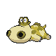#449 Hippopotas sprite Oro HeartGold / Plata SoulSilver Shiny