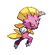 #461 Weavile sprite Oro HeartGold / Plata SoulSilver Shiny
