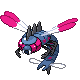 #469 Yanmega sprite Oro HeartGold / Plata SoulSilver Shiny