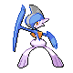 #475 Gallade sprite Oro HeartGold / Plata SoulSilver Shiny