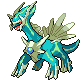 #483 Dialga sprite Oro HeartGold / Plata SoulSilver Shiny