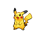 #025 Pikachu sprite Platino