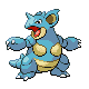 #031 Nidoqueen sprite Platino