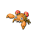 #046 Paras sprite Platino