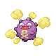 #109 Koffing sprite Platino