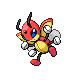#166 Ledian sprite Platino