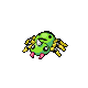 #167 Spinarak sprite Platino