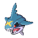 #319 Sharpedo sprite Platino
