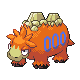 #323 Camerupt sprite Platino