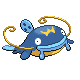#340 Whiscash sprite Platino