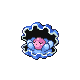 #366 Clamperl sprite Platino