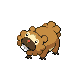 #399 Bidoof sprite Platino