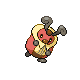 #401 Kricketot sprite Platino