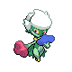 #407 Roserade sprite Platino