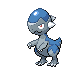 #408 Cranidos sprite Platino