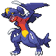 #445 Garchomp sprite Platino