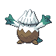 #459 Snover sprite Platino