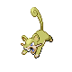 #019 Rattata sprite Platino Shiny
