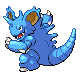 #034 Nidoking sprite Platino Shiny