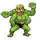 #068 Machamp sprite Platino Shiny