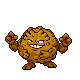 #075 Graveler sprite Platino Shiny