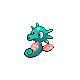 #116 Horsea sprite Platino Shiny