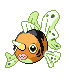 #119 Seaking sprite Platino Shiny