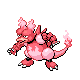 #126 Magmar sprite Platino Shiny
