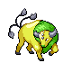 #128 Tauros sprite Platino Shiny
