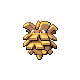 #204 Pineco sprite Platino Shiny