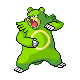 #217 Ursaring sprite Platino Shiny