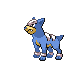#228 Houndour sprite Platino Shiny