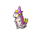 #265 Wurmple sprite Platino Shiny
