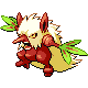 #275 Shiftry sprite Platino Shiny