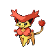 #301 Delcatty sprite Platino Shiny