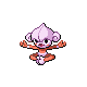 #307 Meditite sprite Platino Shiny