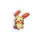 #311 Plusle sprite Platino Shiny