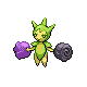 #315 Roselia sprite Platino Shiny