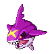 #319 Sharpedo sprite Platino Shiny