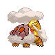 #324 Torkoal sprite Platino Shiny