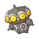 #344 Claydol sprite Platino Shiny