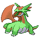 #373 Salamence sprite Platino Shiny