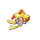 #385 Jirachi sprite Platino Shiny