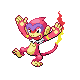 #391 Monferno sprite Platino Shiny