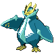 #395 Empoleon sprite Platino Shiny
